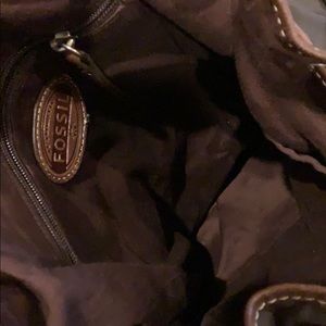 Fossil Bags - Fossil backpack leather trim great used condition Fossil Bags - Fossil backpack leather trim great used condition